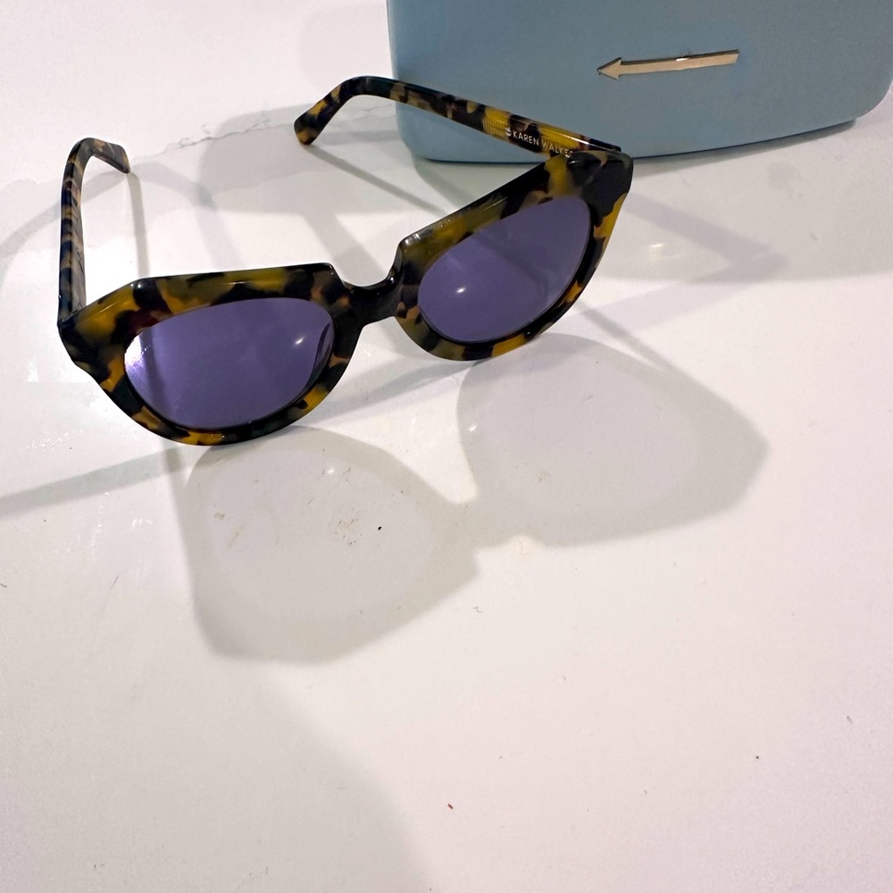 Karen Walker sunglasses with case